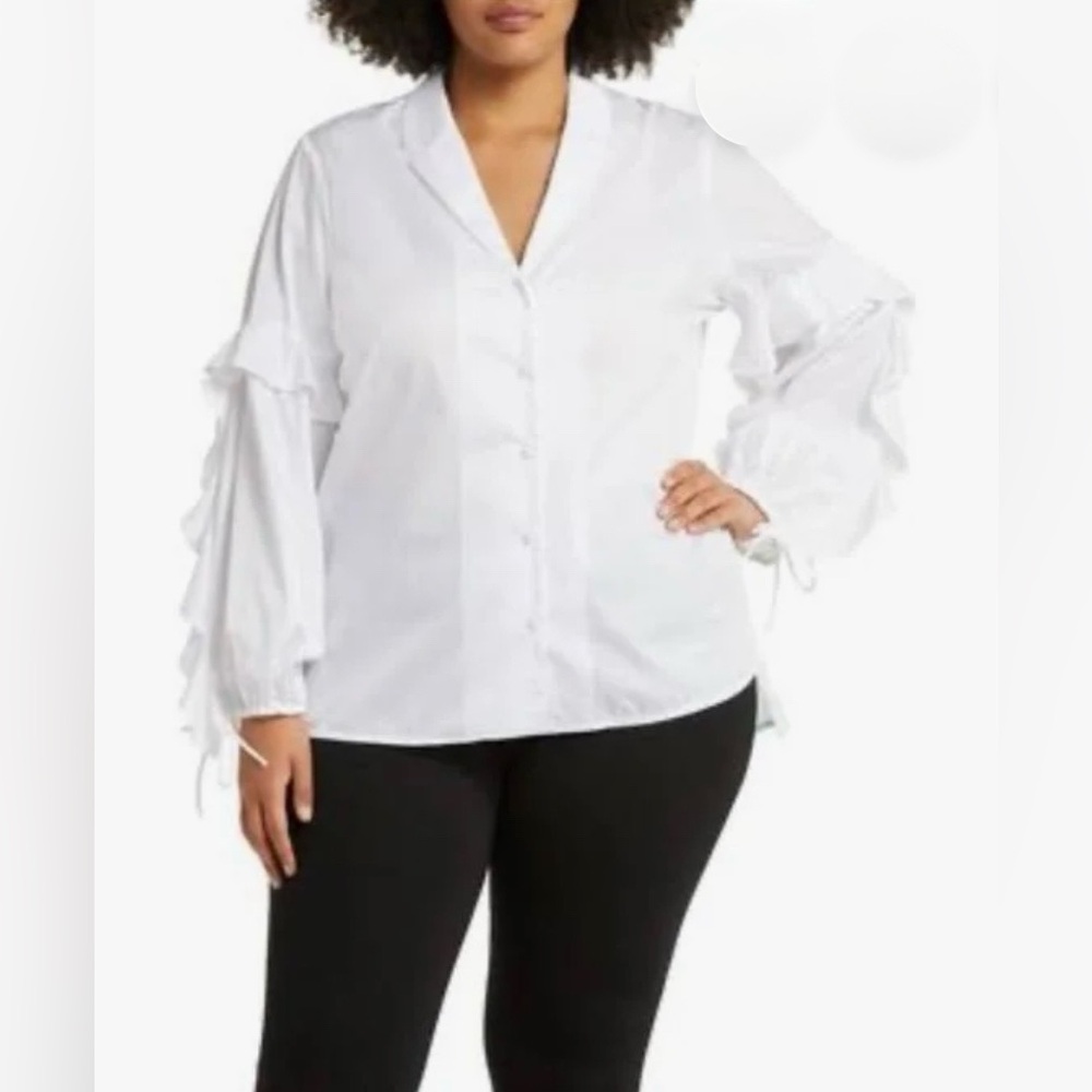 NWT! Harshman Los Angeles Vivona Tunic Top Size 2X